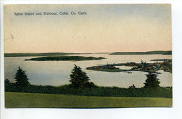 Ireland Postcard - Spike Island And Harbour, Queenstown, Cobh. Co. Cork - Uncommon - Cork