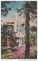 The Village Chapel In Its Attractive Setting Pinehurst North Carolina Handcolored Albertype - Durham