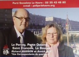 Petit Calendrier Poche 2010 Politique Parti Socialiste Le Havre - Small : 2001-...