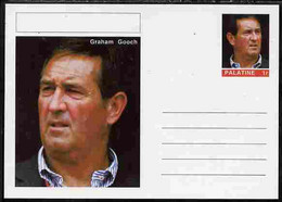 Palatine (Fantasy) Personalities - Graham Gooch (cricket) Postal Stationery Card Unused And Fine - Cricket