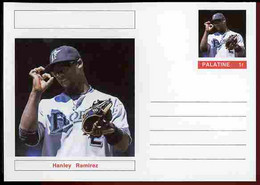 Palatine (Fantasy) Personalities - Hanley Ramirez (baseball) Postal Stationery Card Unused And Fine - Baseball