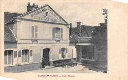 La Chapelle-Saint-Mesmin        45      Café Moriat: Au Cuirassier Français Café National       (voir Scan) - Sonstige & Ohne Zuordnung