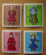 Germany 1968 - Dolls, Puppets - Complete Set MNH ** - Muñecas