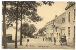 MARLOIE - Route De Rochefort. Édition : Maison Dujeux-Henin, Marloie. - Marche-en-Famenne