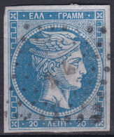 Greece Stamps 1861-82 20l Used Lot7 - ...-1861 Vorphilatelie