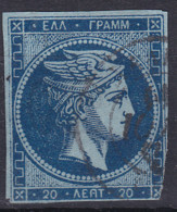 Greece Stamps 1861-82 20l Used Lot10 - ...-1861 Préphilatélie