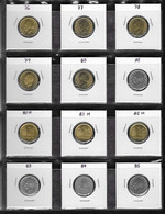 ESPAÑA.- LOTE DE 33 MONEDAS DE 1 Y 2 PTAS MAS 50 CTS - 2 Pesetas