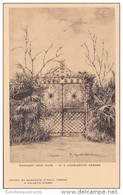 Wrought Iron Gate In A Charleston Garden Charleston South Carolina Albertype - Charleston