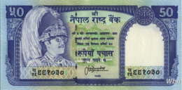 Nepal 50 Rupee (P33c) Sign 13 -UNC- - Nepal