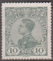 PORTUGAL - 1910,  D. Manuel Ll  10 R.  Papel Esmalte D. 14 X 15  (*) MNG  MUNDIFIL   Nº 158 - Ongebruikt