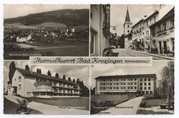 7812 Thermalkurort Bad Krozingen Schwarzwald 1958 Kurort Mit Schauinsland Hauptstrasse Park-Sanatorium Kursanatorium The - Bad Krozingen