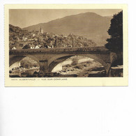 ALBERTVILLE. VUE SUR CONFLANS. - Albertville