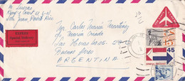 USA ENVELOPPE ENTIER, CIRCULEE 1970's, SAN JUAN A ARGENTINE. EXPRES SPECIAL DELIVERY.- LILHU - 1961-80