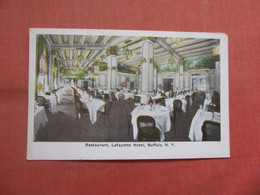 Restaurant Lafayette Hotel. Buffalo      New York     ref  5415 - Buffalo