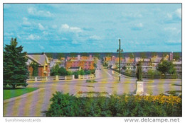 Canada Central Avenue Looking North From Court House Prince Albert Saskatchewan - Andere & Zonder Classificatie