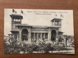ROMA ESPOSIZIONE REGIONALE ETNOGRAFICA PIAZZA D’ARMI PADIGLIONE DELLA TOSCANA 1911 - Exposiciones