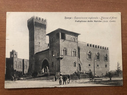 ROMA ESPOSIZIONE REGIONALE PIAZZA D’ARMI PADIGLIONE DELLE MARCHE  1911 - Expositions