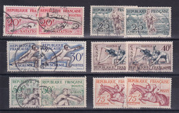 D 316 / LOT N° 960/965 OBL  COTE 32€ - Collections
