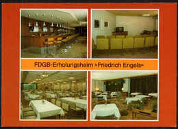 E6834 - TOP Templin FDGB Heim Friedrich Engels Innenansicht - Verlag Bild Und Heimat Reichenbach - Templin