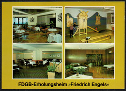 E1288 - TOP Templin FDGB Heim Friedrich Engels Innenansicht - Verlag Bild Und Heimat Reichenbach - Templin