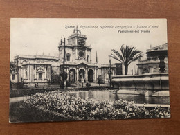 ROMA ESPOSIZIONE REGIONALE ETNOGRAFICA PIAZZA D’ARMI PADIGLIONE DEL VENETO 1911 - Mostre, Esposizioni