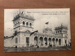 ROMA ESPOSIZIONE INTERNAZIONALE DI BELLE ARTI VIGNA CARTONI PADIGLIONE DELLA SPAGNA 1911 - Exhibitions