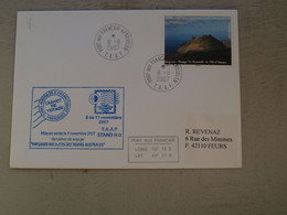 Kerguelen 8  11  2007  Timbre Issu Du Carnet Presqu'île Renard 1er Jour? - Covers & Documents