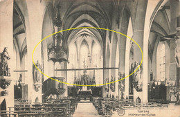 TERTRE - Intérieur De L'Eglise - Carte Circulé - Saint-Ghislain