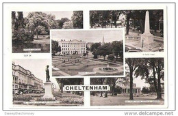 CHELTENHAM MULTIVIEW  RAPHAEL TUCK & SONS UNUSED OLD POSTCARD - Cheltenham