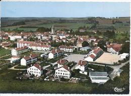 BULGNEVILLE (88.Vosges) Vue Générale Aérienne Et Les HLM - Bulgneville