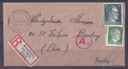 Lettre D'Allemagne N° 708 - 720 - Covers & Documents