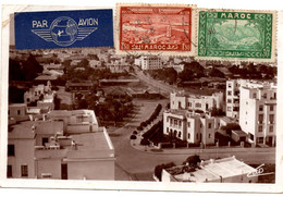 CP Avion De Rabat (juin 1938) Pour Gimont - Briefe U. Dokumente