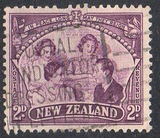 NOUVELLES ZELANDE N° 275 O Y&T 1946 Anniversaire De La Victoire (la Famille Royale) - Used Stamps