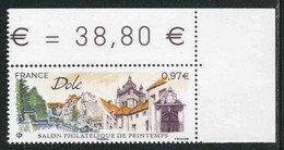 TIMBRE** Gommé De 2020 En Coin De Feuille "0,97 € - DÔLE Salon Philatélique De Printemps" - Neufs