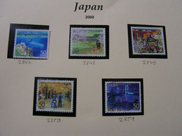 Japan 2000, Michel  2847 - 2851 - Gebraucht