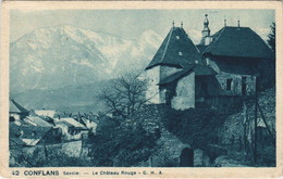 CPA ALBERTVILLE Conflans - Le Chateau Rouge (1194677) - Albertville