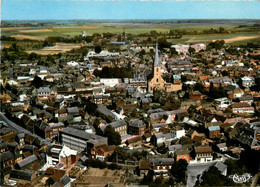 Solesmes * Vue Générale Aérienne Du Village - Solesmes