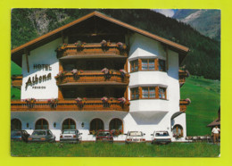 TYROL Hôtel ALBONA Pension Fam Zangerl Ischgl N°5236 En 1996 Autos Peugeot 205 Ford Escort - Ischgl