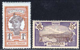 Martinique 1908 Yvert 61 - 70 ** TB - Unused Stamps
