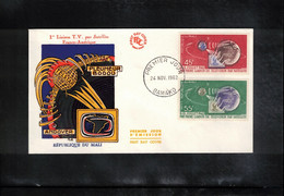 Mali 1962 Space / Raumfahrt Satellite Telstar FDC - Afrika