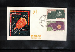 Mauritanie 1963 Space / Raumfahrt Space Telecommunications Satellites FDC - Africa