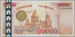 Armenia / Armenien: Central Bank Of The Republic Of Armenia 50.000 Dram 2001, Commemorating 1700 Yea - Armenia