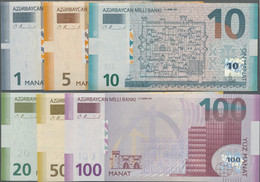 Azerbaijan / Aserbaidschan: Azerbaijan Republic And Milli Banki, Lot With 23 Banknotes, Comprising 2 - Azerbaïjan