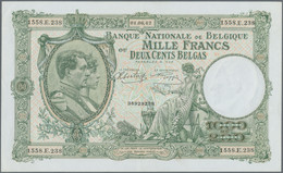 Belgium / Belgien: Large Size Note 1000 Francs = 200 Belgas 1942 P. 110 In Nice Condition With Only - [ 1] …-1830 : Before Independence