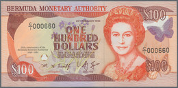 Bermuda: Bermuda Monetary Authority 100 Dollars 20th February 1994 Commemorating The 25th Anniversar - Bermudas