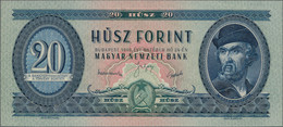 Hungary / Ungarn: Magyar Nemzeti Bank Pair With 10 And 20 Forint 1949, P.164, 165, Both In UNC Condi - Hungary