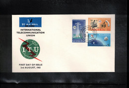 Nigeria 1965 UIT / ITU - Space / Raumfahrt FDC - Africa