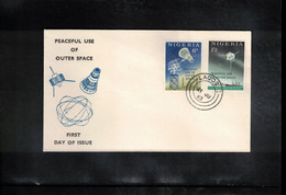 Nigeria 1963 Space / Raumfahrt Peaceful Use Of The Outer Space FDC - Africa