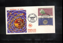 Niger 1964 Space / Raumfahrt Space Telecommunications FDC - Afrika
