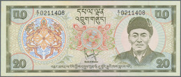 Bhutan: Set Of 3 Banknotes Royal Government Of Bhutan Monetary Authority ND (1981) Starting With 5 N - Bhutan